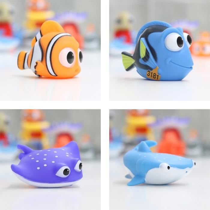 Jouets De Bain Pour Bébé En Forme De Poisson Rouge - Jouets D'Été Pour Piscine Et Salle De Bain