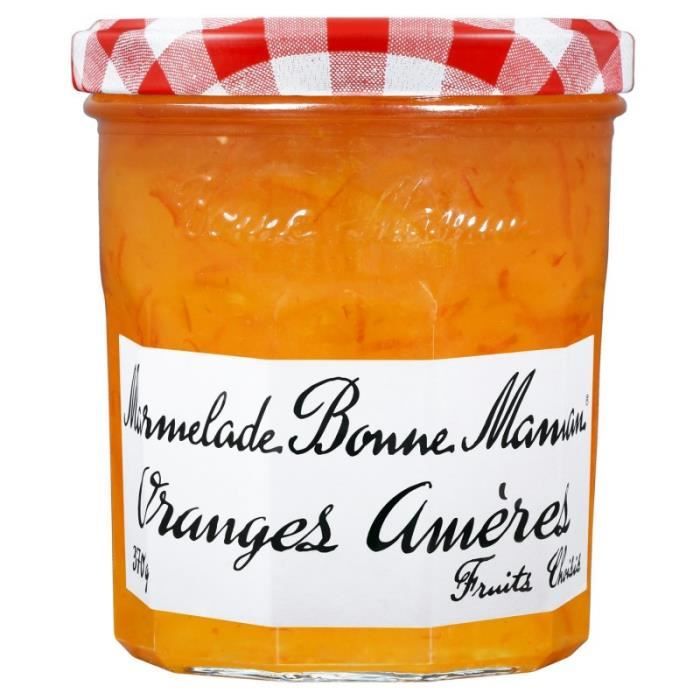 Bonne maman marmelade d oranges am res 370g lot de 4 cdiscount au