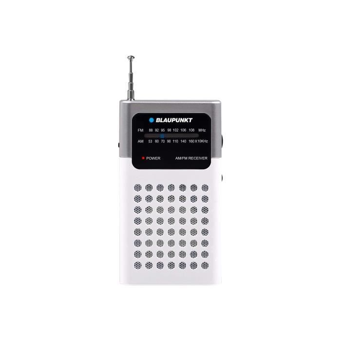 Radio portable Blaupunkt PR4WH Analogique AMFM Casque 0.3 Watt