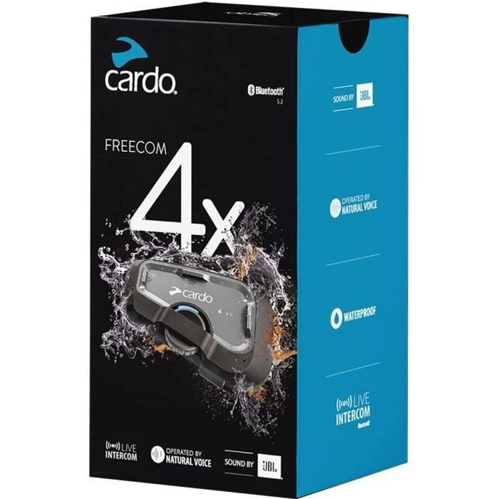 CARDO - Intercom moto - FREECOM4 X SOLO