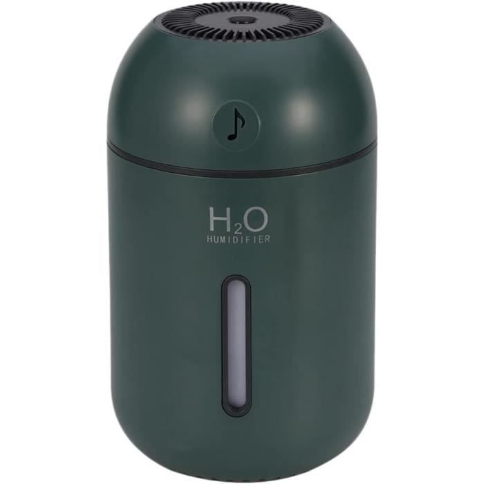 Mini Humidificateur D'Air Portable 900ml - Diffuseur Brume Double Buse, 3 Modes, Écran Numérique Et Lumière Ambiante