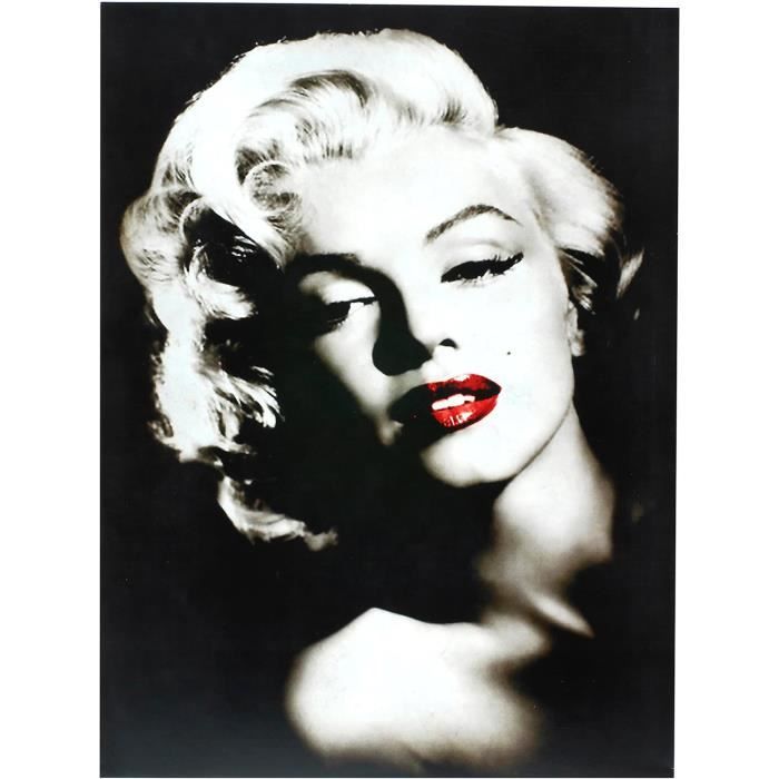 Poster Mural Série Acteurs Célèbres Marilyn Monroe Sans Cadre