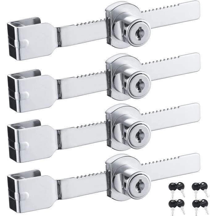 Lot De 6 Serrures À Clés Identiques Pour Tiroir De Bureau, Armoire