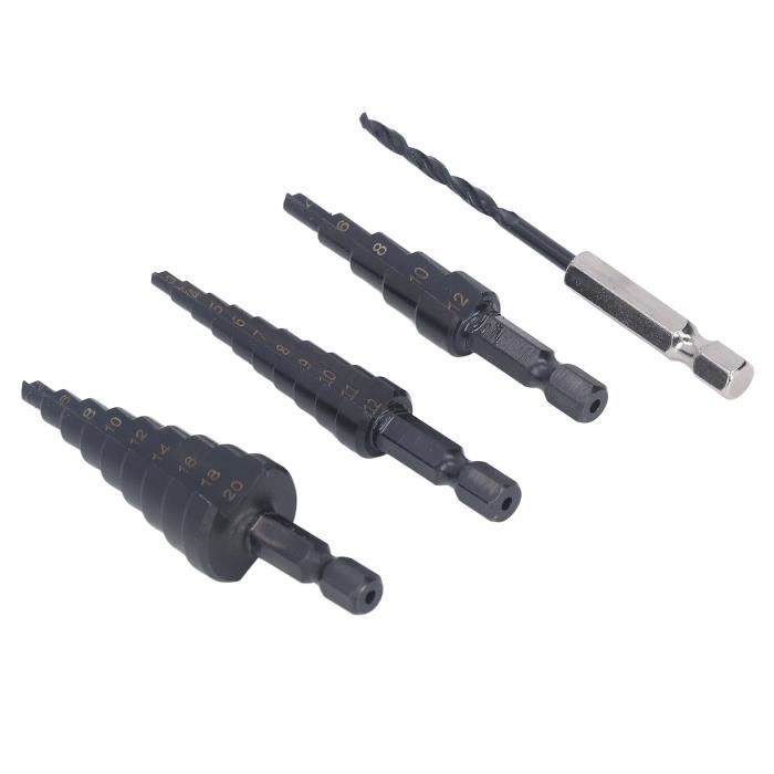 Embout perceuse Wolfcraft Jeu de forets 6 pièces Standard 5-10 mm