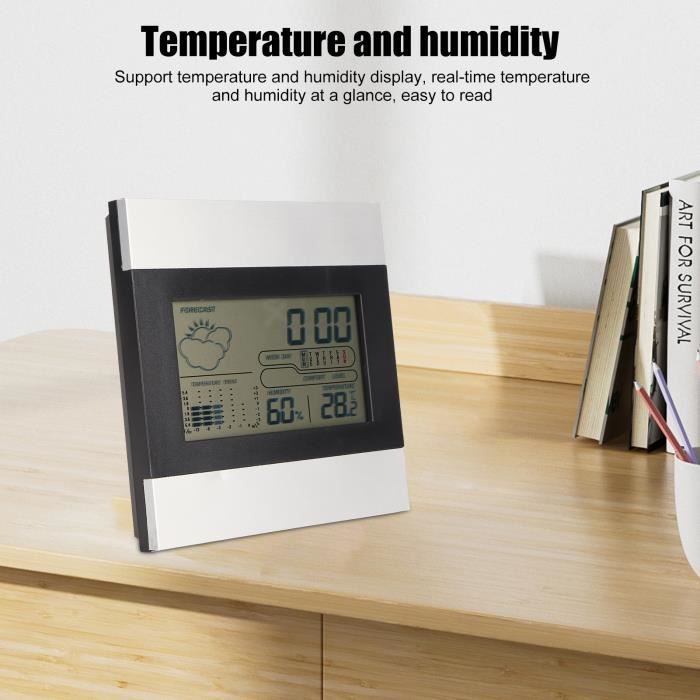 Horloge De Marée Avec Capteur Météo - Cuivre 115 Mm Pour Bateau Ou Décoration