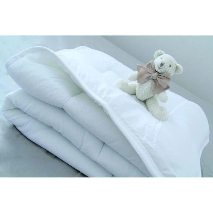 Couette Toronto - DOMIVA - Microfibre 100% polyester - 300 gr/m² - Blanc - 70 x 140 cm