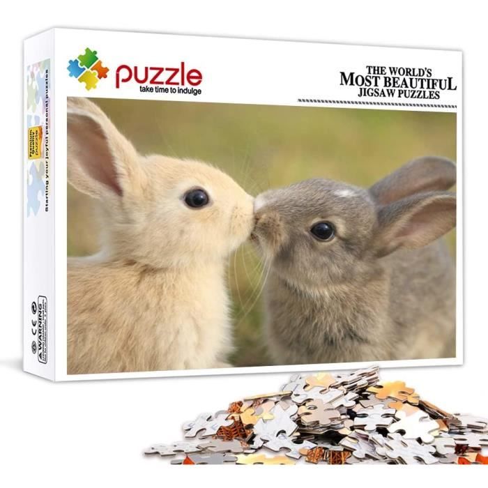 Lapins-Puzzles - Puzzle De 1000 Pièces
