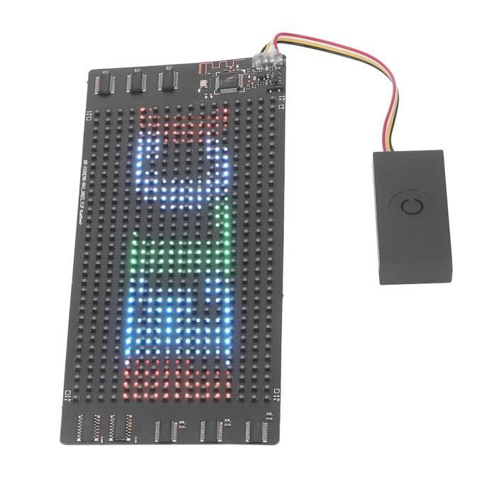 Panneau LED défilant - EJ.LIFE - Programmable - 256 couleurs - USB 5V ...