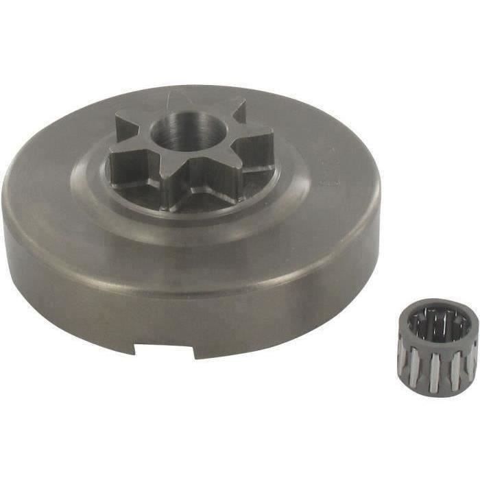 Pignon étoile 3/8 - 7 dents adaptable pour tronçonneuse JONSERED modèles 2077, 2083