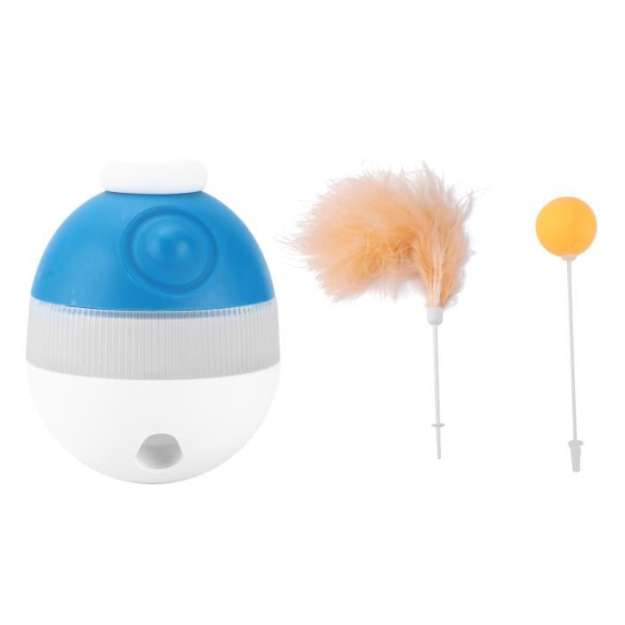 Bâton à Chat Interactif Avec Pompon Et Franges - Jouet Teaser Pour Stimuler Et Amuser Ton Chat