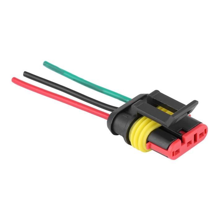Lot De 2 Connecteurs Électriques Étanches 12 Broches - Pour Voiture, Camion, Bateau - 5