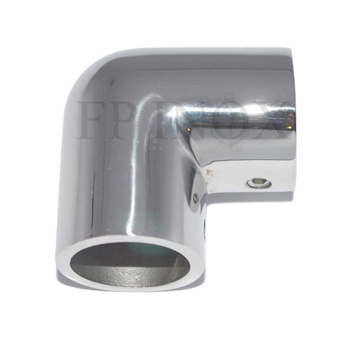Coude Droit 90° Inox A4-316 Pour Tube Diamètre 25 Mm | Raccord Robuste Et Précis