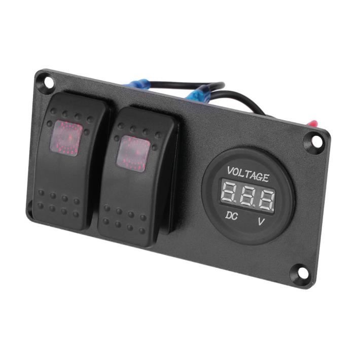 Interrupteur Bascule Panneau 6 Interrupteurs à Bascule - Pré-câblé