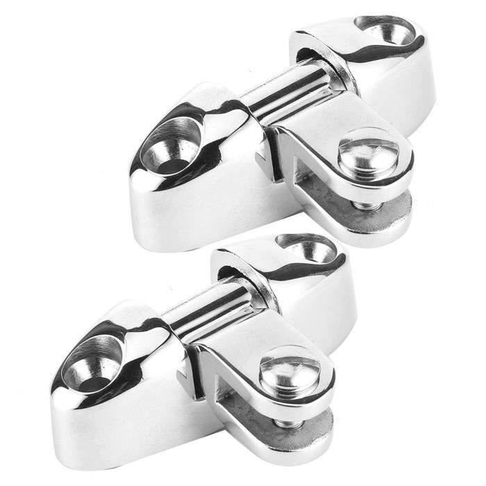 Lot De 2 Poulies Pivotantes En Nylon Pour Bateau - Capacité 460 Kg, Pour Corde 10 Mm - Marine, Gréement - 3