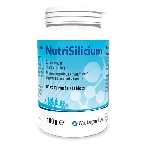 METAGENICS Nutrisilicium 90 Comprimés Cartilage Sain Cdiscount