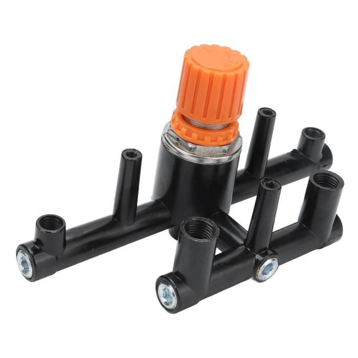 Régulateur De Pression Air Double Sortie - Pour Compresseur, Valve à Piston, Haute Précision