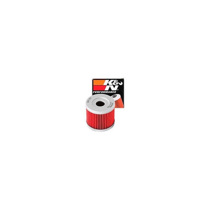 Filtre à Huile AHL Pour HYOSUNG RT125 KARION 125 (2004-2008) - Dimensions 44x40 Mm, Compatible HF/K&N131 - 2