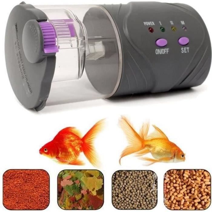 Meilleurs prix pour DISTRIBUTEUR D'ALIMENT Distributeur Automatique Nourriture Pr Poisson Alimentation Nourrisseur Aquarium