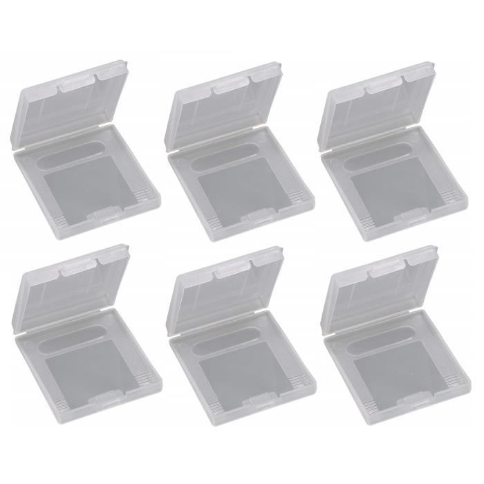 Link e : 6 X Boitier de Remplacement Compatible avec Cartouche de Jeu sur Console Nintendo Gameboy Color ou Pocket
