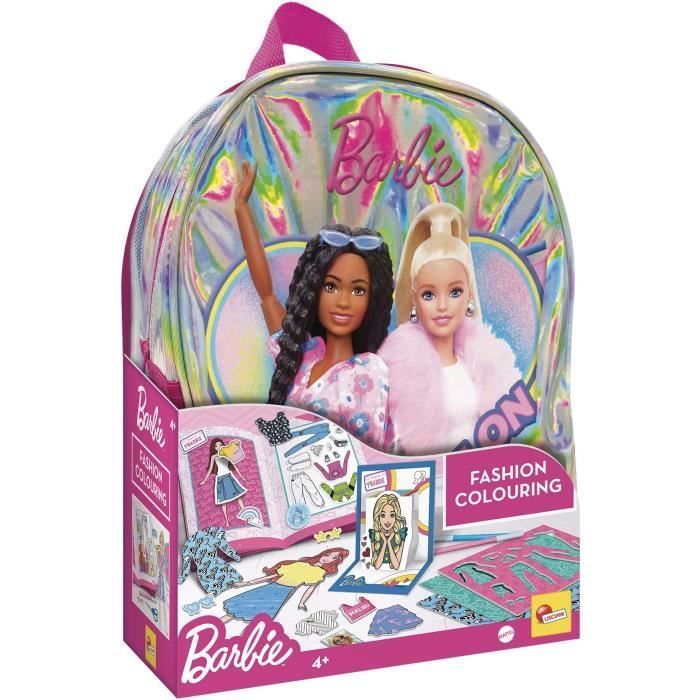Sac à dos école de dessins LISCIANIGIOCHI Barbie Fashion Dès