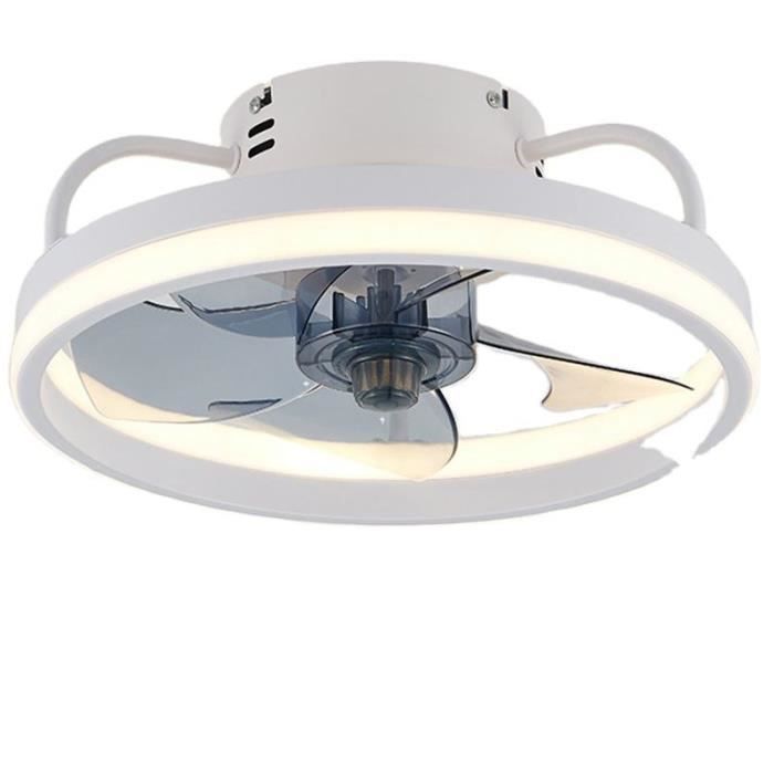 Ventilateur De Plafond 55W 6 vitesses Dimmable avec Télécommande Fan Silencieux Ventilateur Plafonnier - Lpnove