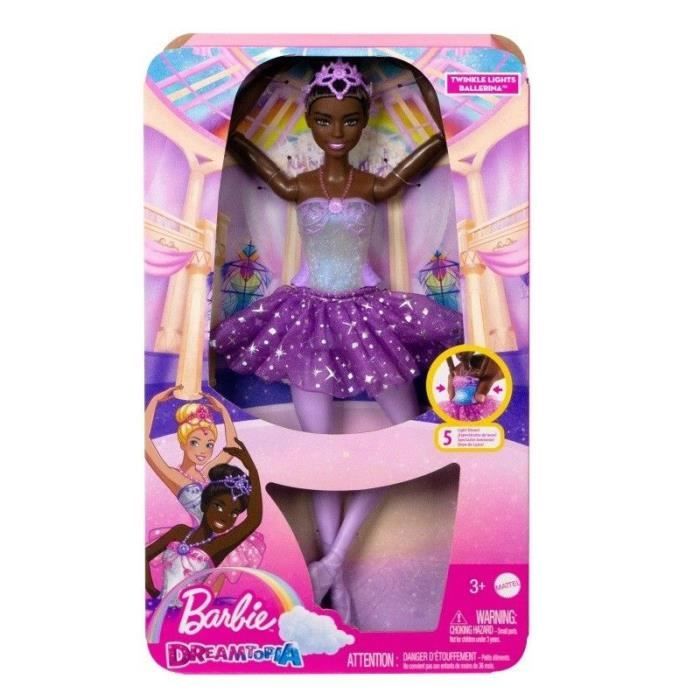 Mattel Barbie Poup e Mannequin Dreamtopia Ballerine Lumi re