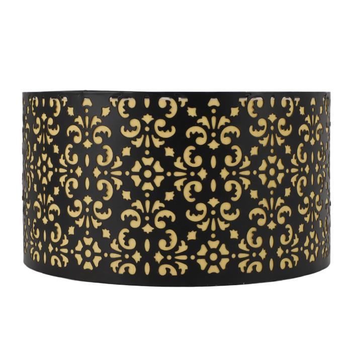 Ombre Projetée Design Naturel Tissting Abat-Jour Pour Ampoules E14 E27 25 X 16 Cm Blanc Abat-Jour Tambour Universelle Moderne Lampe De Dissipation Thermique Pour Lampes De Table, Lampe De Suspendue, Lampadaires Abat-jour - 3