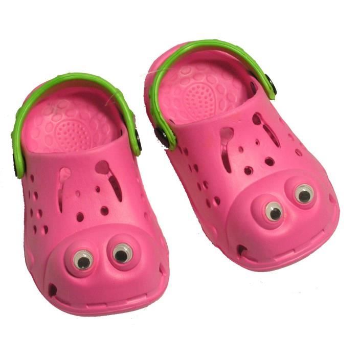 Sabot Pour Bebe Fille Crocodill Rose Rose Cdiscount