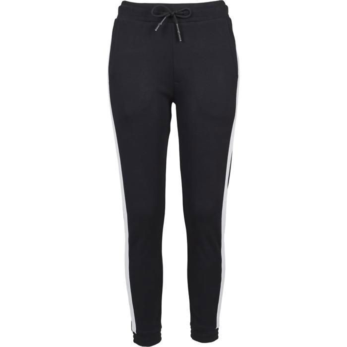 Pantalon de jogging - Urban Classics - INTERLOCK - Noir - 100% Coton - Confortable et Respirant