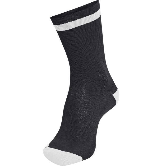 Chaussettes Hummel Elite Indoor Sock Low - Basses indoor noir/blanc