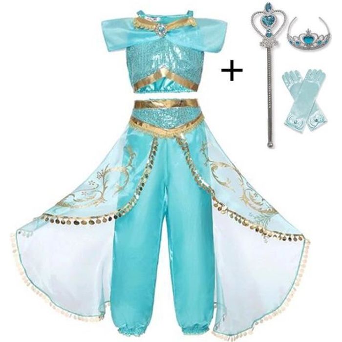 Déguisement jasmine fille sale