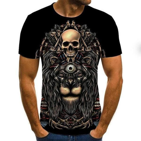 T-shirt Punk 'Mort Ou Vivant' Drapeau Noir - Unisexe, Coton, Tailles S à 4XL, Fait Main USA