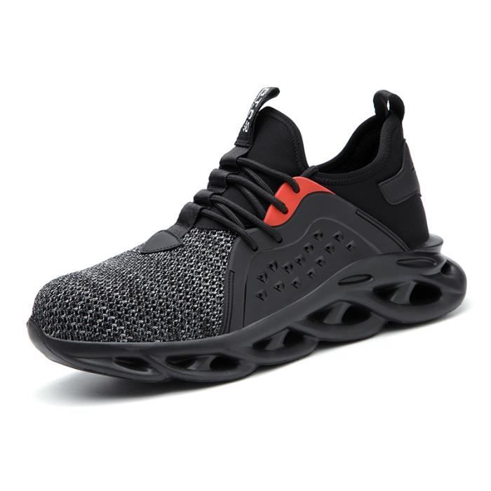 Chaussures De Sécurité Hommes AFFINEST - Anti-Percement Acier Léger Respirantes