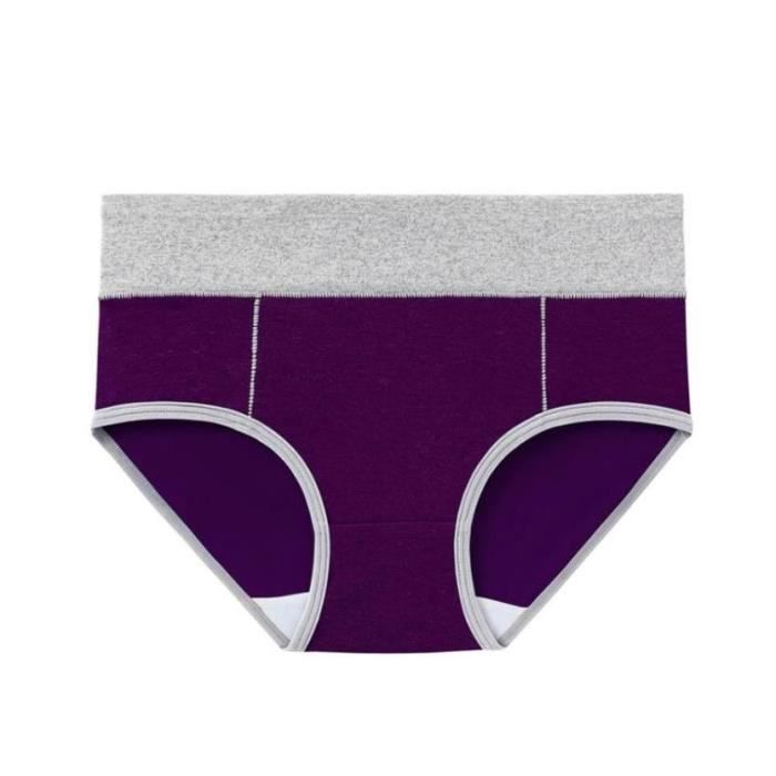 Culottes Taille Haute 100% Coton - Lot De 5 - Pour Femmes D'âge Moyen Et Seniors - Confortables, Respirantes - Taille M à XXXL - 5