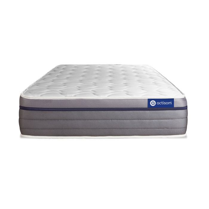 Matelas 90x190 cm Ressorts ensachés et Mémoire de forme - Actiflex Zen