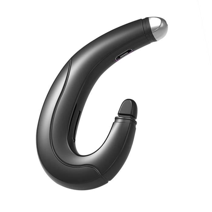 Casque Bluetooth Sans Fil, Oreillette Unique Indolore Pour