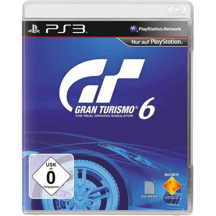 PlayStation Jeu De Course - Gran Turismo 6 - PS3 - Version Importée - Langues Menus Allemandes