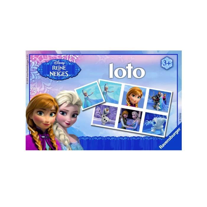 Loto : La Reine des neiges Frozen - Cdiscount Jeux - Jouets