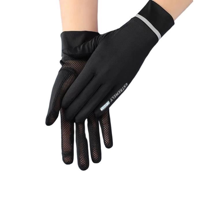 Gants De Protection UV Femme SamHeng - Soie Glacée, écran Tactile | Pour Cyclisme, Plein Air