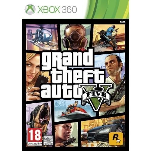 Jeu Xbox 360 - Rockstar Games - Grand Theft Auto V - Action - Los Santos & Blaine County