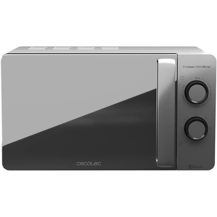 Micro-ondes Cecotec ProClean 3050 – 20L, 700W, Noir – Neuf Sous Emballage