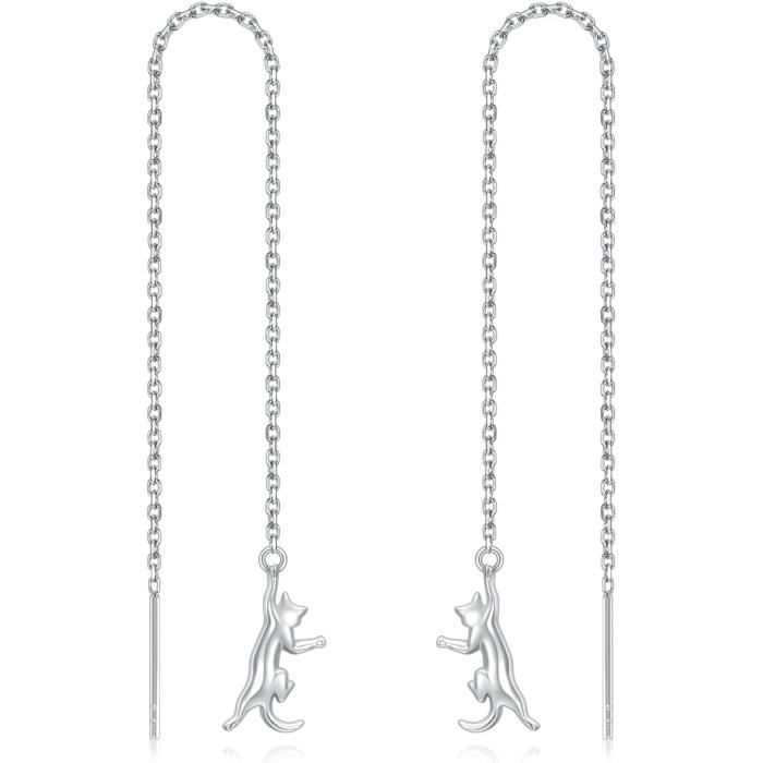 Boucles D'oreilles « Etoile » Argent 925 - Harmonie De Rouges - Bijoux