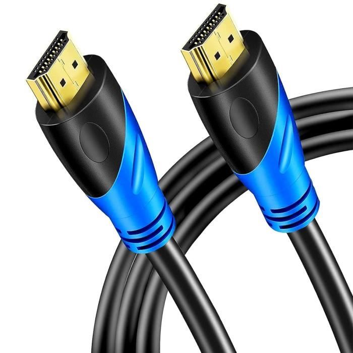 Câble Hdmi 4 K-60 Hz 3 M (Hdmi 2.0,18 Gbps) Ultra High Speed ...
