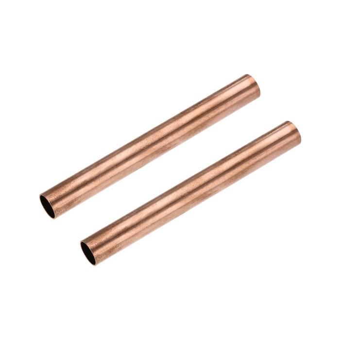 SUCAN Tubes creux en Laiton Ronds Diamètre de 2-6mm Diamètre extérieur