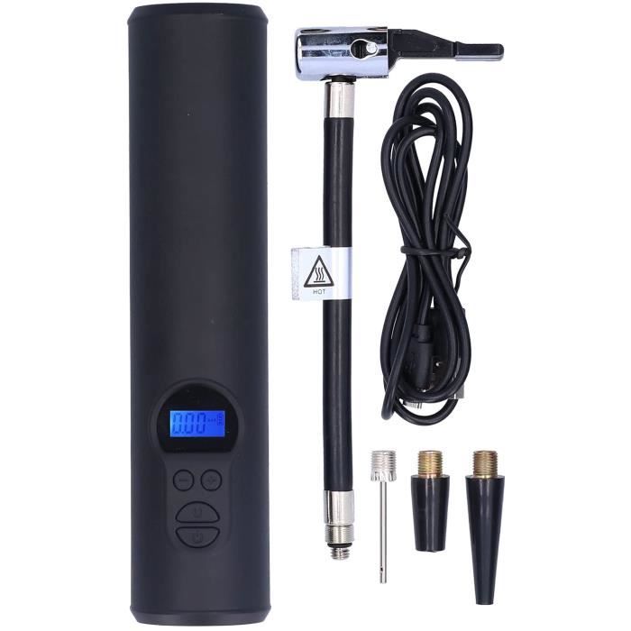 Compresseur D'Air Voiture 260 PSI - 12V 80W - Portable Pour Pneus, Ballons, Jouets - Compact Et Facile à Utiliser - 10