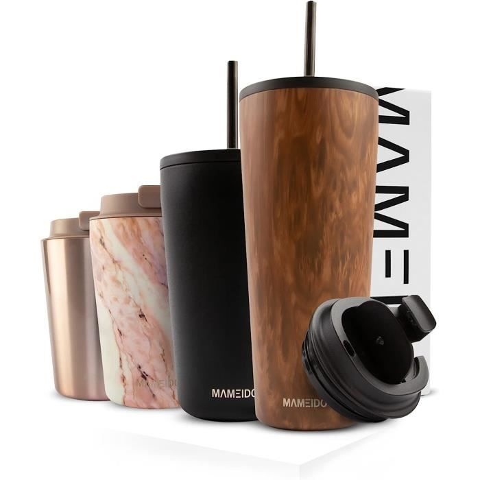 Termos Caffè Mug Isotherme Avec Paille 470Ml 700Ml Thermos