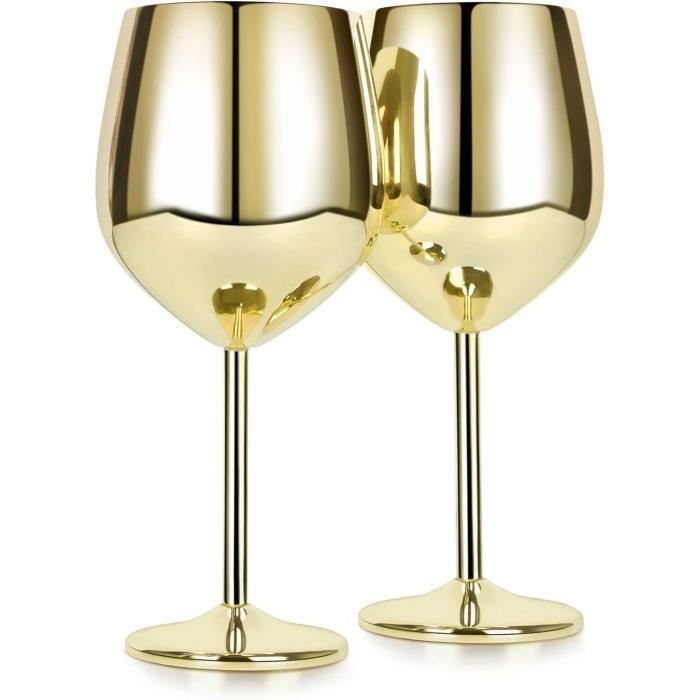 Verre à Vin à Pied Long à L'Envers - Design Unique Et Funky 14 Oz