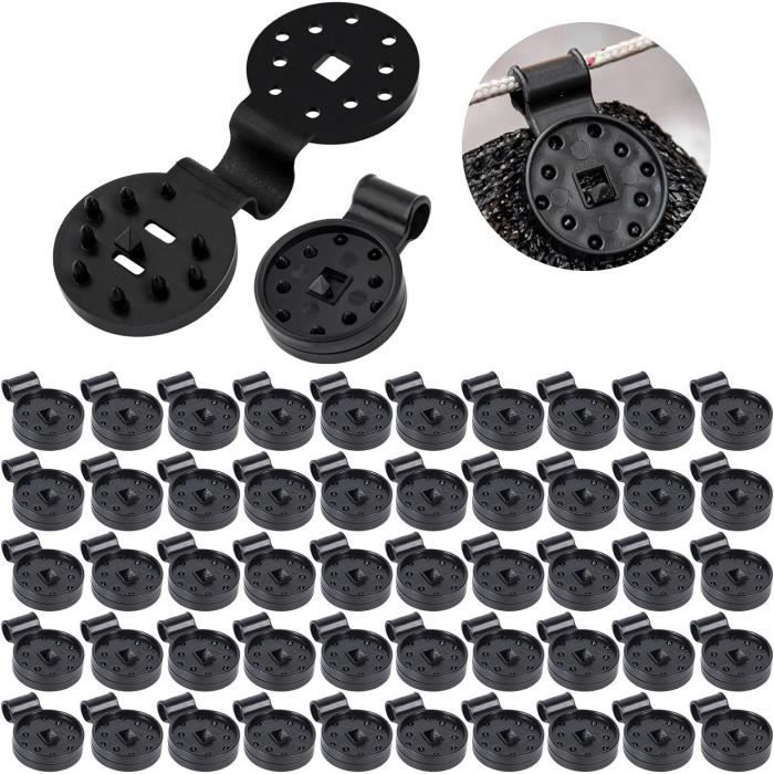MINISOISO 70 Pièces Clips Pour Toile D'ombrage, Clip Spécial Avec