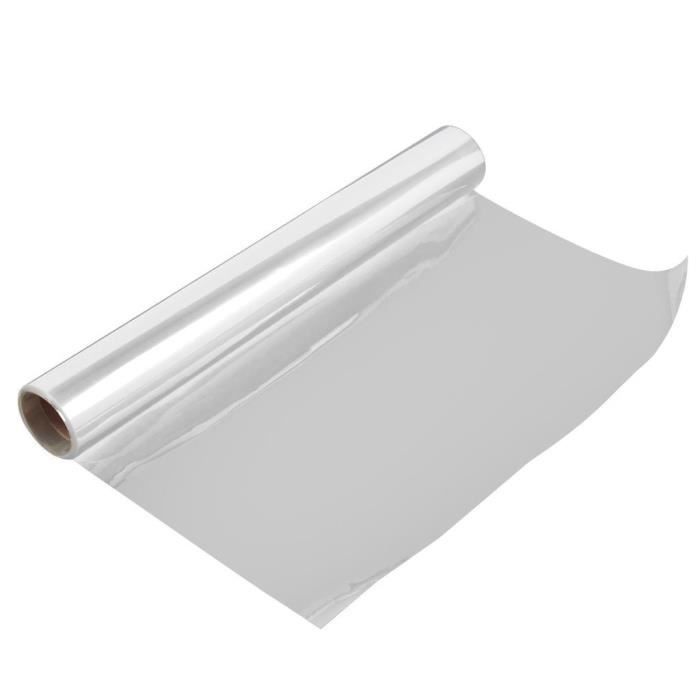 Paquet de 8 rouleaux de papier d'aluminium transparent/papier d'emballage  