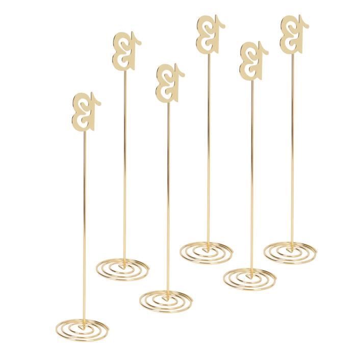 Numéros De Table De Mariage 2 Pièces Porte-numéros De Table Mignon